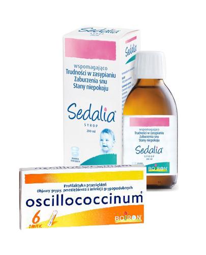  BOIRON Oscillococcinum, 6 dawek + Sedalia Syrop, 200 ml - Apteka internetowa Melissa  